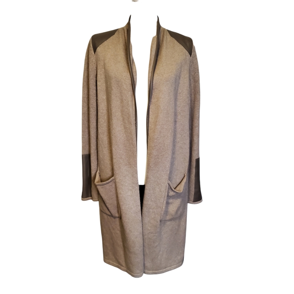 Sigrid Olsen Signature Open Front Cardigan Duster… - image 1